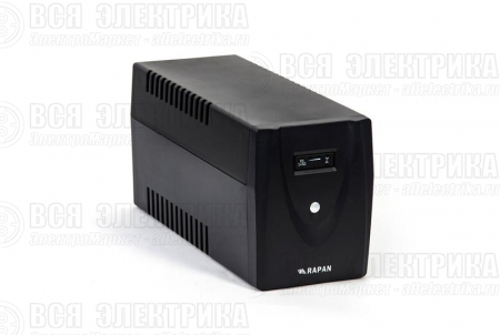 Источник бесперебойного питания RAPAN-UPS 2000 220В 2000В.А/1200Вт меандр АКБ 2х7А.ч интерактивный Бастион 735