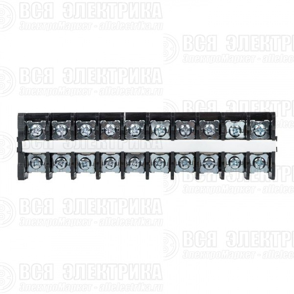 Терминал клеммный TK-0100 до 25кв.мм 100А 10 клеммные пары EKF tk-0100