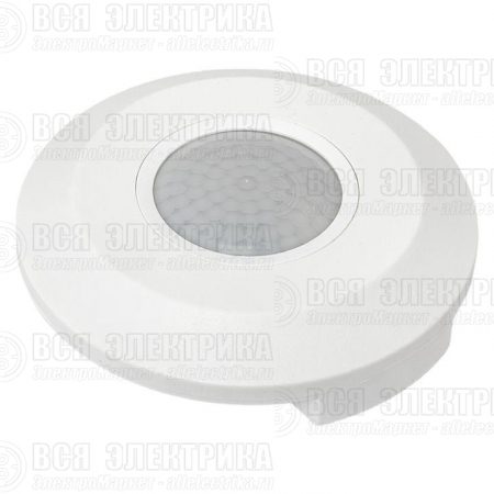 Датчик движения микроволновый MW-705 2000Вт 360град. до 10м IP20 бел. PROxima EKF dd-mw-705