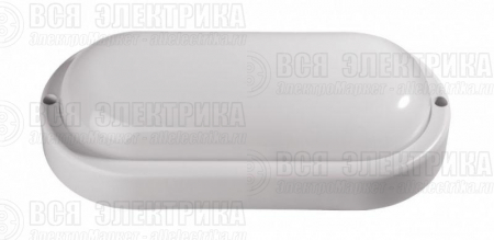 Светильник светодиодный ДБО-101 ЖКХ овал 12Вт 4000К DEKraft 60009DEK