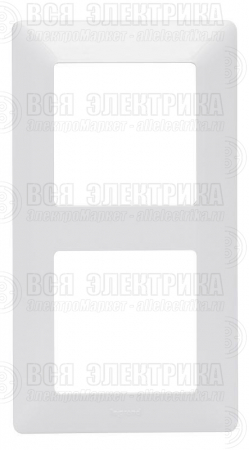 Рамка 2-м Valena Life универсальная бел. Leg 754002