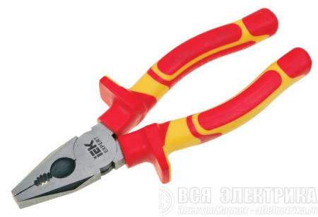 Пассатижи Expert 200мм 1000В IEK TPL-2-200