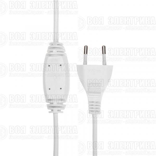 Гирлянда светодиодная Айсикл (бахрома) 25х0.6м 588LED бел. IP44 230В c эффектом мерцания провод прозр. Neon-Night 255-595