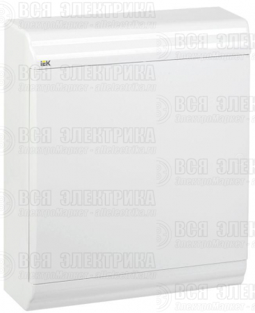 Бокс ЩРН-П-24 мод. навесной пластик IP41 PRIME бел. дверь IEK MKP82-N-24-WD-41-10