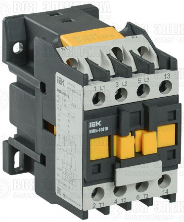 Контактор КМИе-10910 9А 400В/АС3 1НО GENERICA KKME11-009-400-10