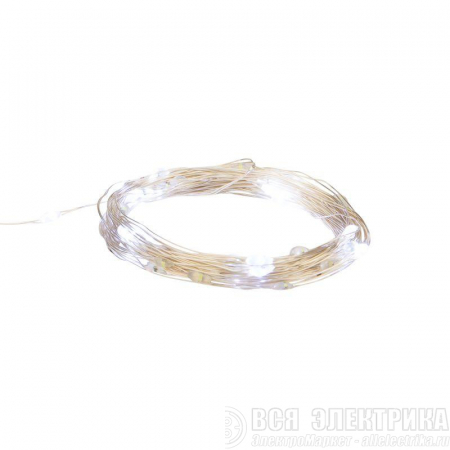 Гирлянда светодиодная "Роса" 10м 100LED бел. 1Вт IP20 USB Neon-Night 315-975