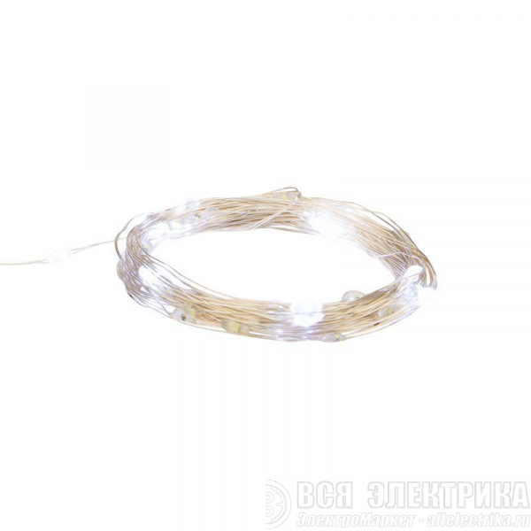 Гирлянда светодиодная "Роса" 10м 100LED бел. 1Вт IP20 USB Neon-Night 315-975