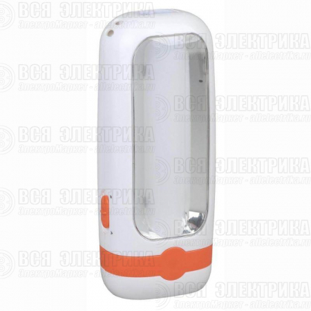Фонарь аккумуляторный KA10S 10SMD + 1Вт 2в1 аккум. 4В 0.9А.ч ЗУ 220В (картон. упак.) Эра Б0025642