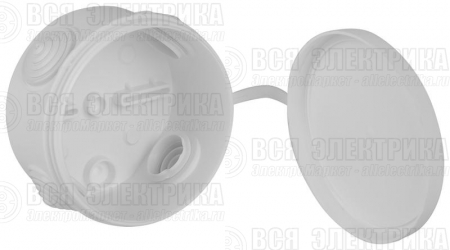 Коробка распаячная для ОП 60х40мм бел. Ruvinil 67010МБ