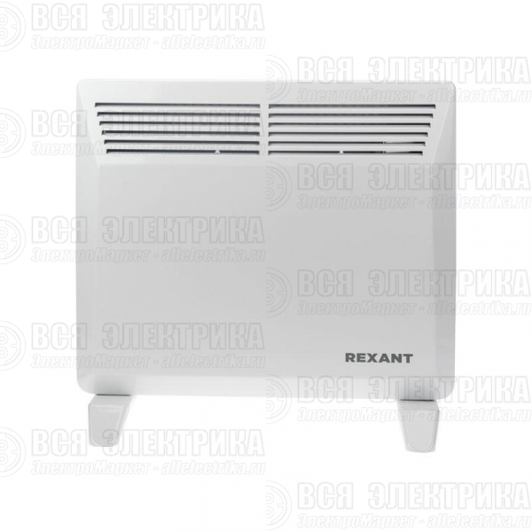 Конвектор электрический 1кВт с механическим термостатом Rexant 60-0090
