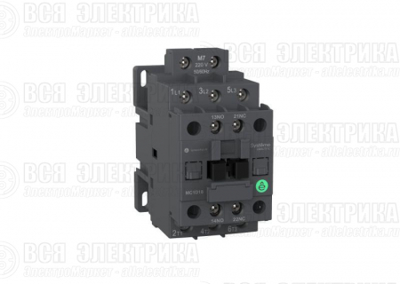 Контактор MC1D 3п 9А кат. 24В AC 1НО+1НЗ SE MC1D09B7