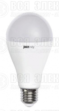 Лампа светодиодная PLED-SP 30Вт A65 4000К нейтр. бел. E27 230/50Гц JazzWay 5019690