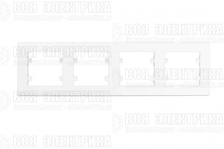 Рамка 4-м Karea RIZZ бел. Makel 88001704