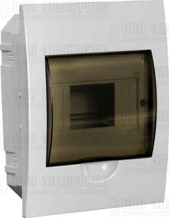 Бокс ЩРВ-П-6 мод. встраив. пластик IP41 GENERICA MKP12-V-06-41-G