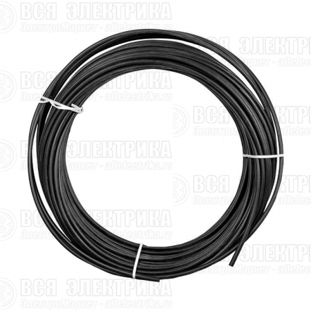 Труба гладкая ПНД жесткая d16мм черн. (уп.100м) PROxima EKF tpndg-16