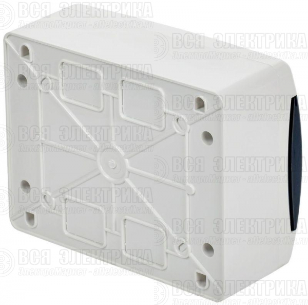Корпус ЩРН-П-8 UNION Compact IP41 черн. прозр. дверь пластик. IEK UIC-KP12-N-08-41-K01