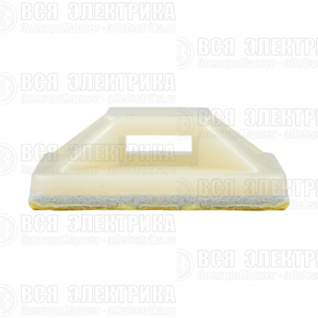 Площадка самоклеящаяся 40х40мм бел. (уп.100шт) EKF plc-40x40