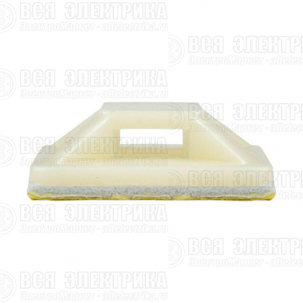 Площадка самоклеящаяся 25х25мм бел. (уп.100шт) EKF plc-25x25
