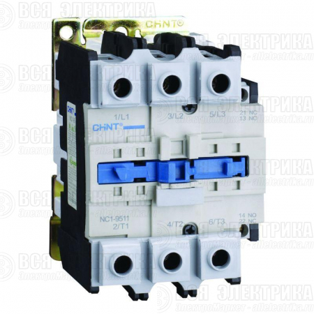 Контактор NC1-9511 95А кат. 230В AC 1НО+1НЗ AC-3 (R) CHINT 223156