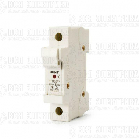 Держатель плавких вставок с индикацией RT28N-32X 10х38 1П CHINT 520347