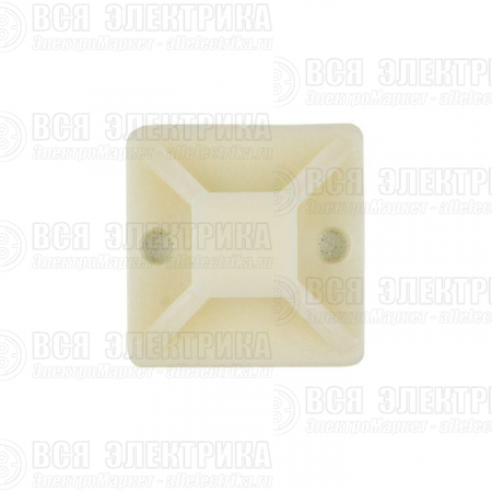 Площадка самоклеящаяся 40х40мм бел. (уп.100шт) EKF plc-40x40