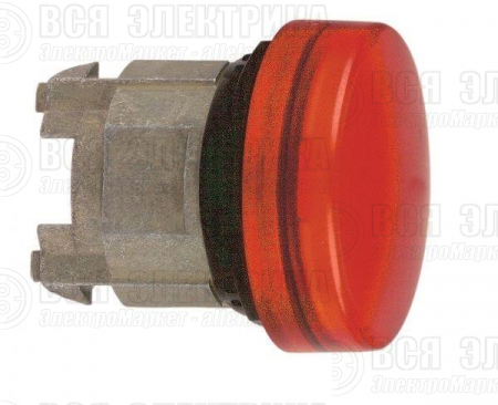 Головка сигнал. лампы красн. SchE ZB4BV043