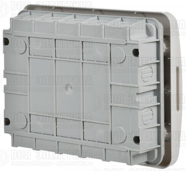 Корпус ЩРВ-П-12 TEKFOR IP41 бел. дверь пластик. IEK TF5-KP13-V-12-41-K01-K01