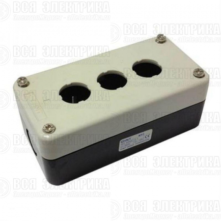 Корпус для кнопок NP2 3 места NP2-B03 CHINT 574886