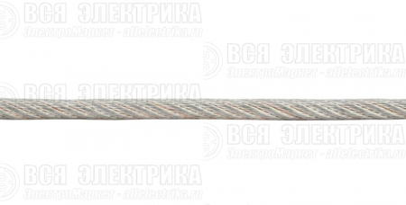 Трос в ПВХ изоляции d2.0-3.0мм стальной (уп.20м) Tech-Krep/Zitar 127853