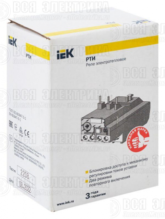 Реле тепл. РТИ 1314 7-10А KARAT IEK DRT10-0007-0010