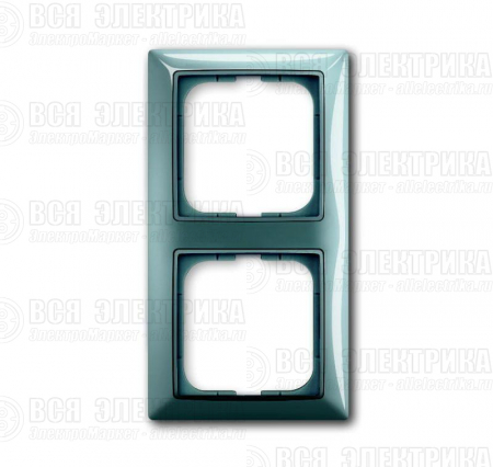 Рамка 2-м Basic 55 bistro-blue ABB 2CKA001725A1522