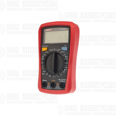 Мультиметр портативный UT33C+ с измер. температуры прозвонка UNI-T 13-0057