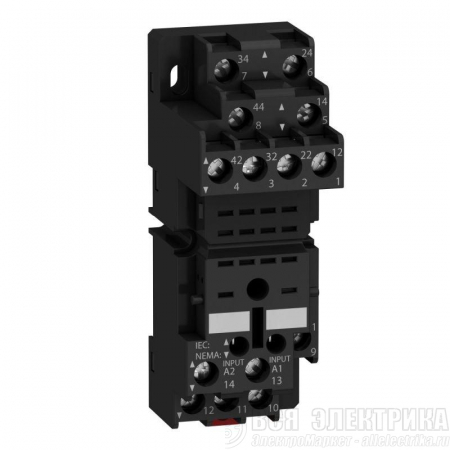 Цоколь RXZE для реле RXM 4ПК 30мм SchE RXZE2M114