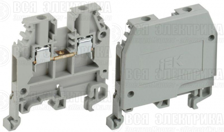 Зажим наборный ЗНИ-2.5кв.мм (JXB24А) сер. IEK YZN10-002-K03