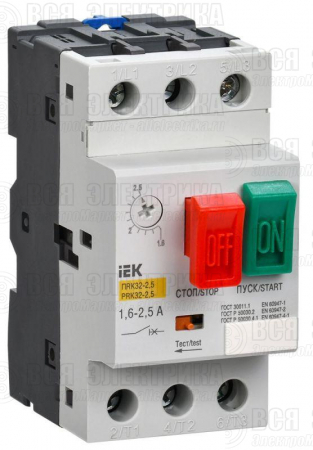 Пускатель ПРК32-25 In25А Ir20-25А Ue 660В KARAT IEK DMS11-025