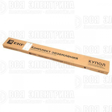 Комплект заземления верт. d16 дл.6м (4х1.5м) HZ PROxima EKF gc-21600