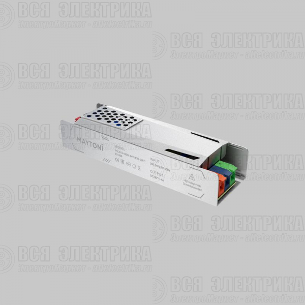 Блок питания PSL013 24В 100Вт IP20 QRT Maytoni 821006