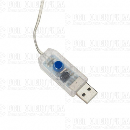 Гирлянда светодиодная "Роса "Светодиодный дождь" 3х3м 12Вт IP20 USB+пульт управления Neon-Night 315-984