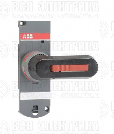 Ручка для руб. OT200 OTV250ECK черн. ABB 1SCA022783R0090
