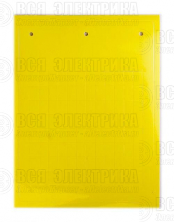 Табличка эластичная клейкое основание винил желт. (уп.1050шт) DKC TAF156AY