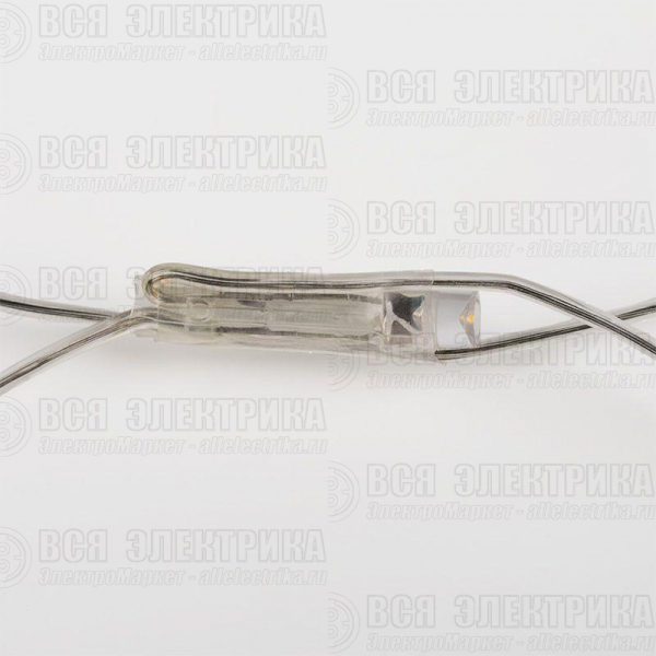 Гирлянда светодиодная "Сеть" 1.5х1.5м 150LED мультиколор 12Вт 220-240В IP20 с контроллером 8 режимов провод ПВХ прозр. Neon-Night 215-129