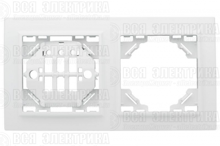 Рамка 2-м Минск горизонтальная бел. Basic EKF ERM-G-302-10