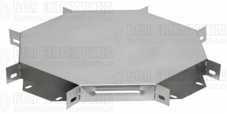 Ответвитель для лотка 50х50мм Х-образ. IEK CLP1X-050-050