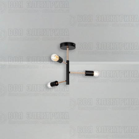 Светильник Matis 60Вт E27х3 IP20 потолочн. Freya FR4010CL-03GB