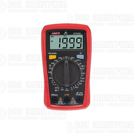 Мультиметр портативный UT33D+ NCV + прозвонка UNI-T 13-0058