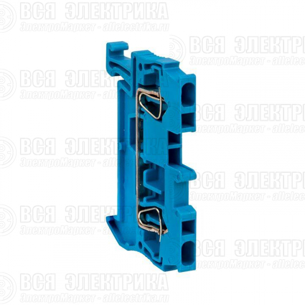 Колодка клеммная ST-2.5 31А пружинная син. EKF plc-jxb-st-2.5-blue