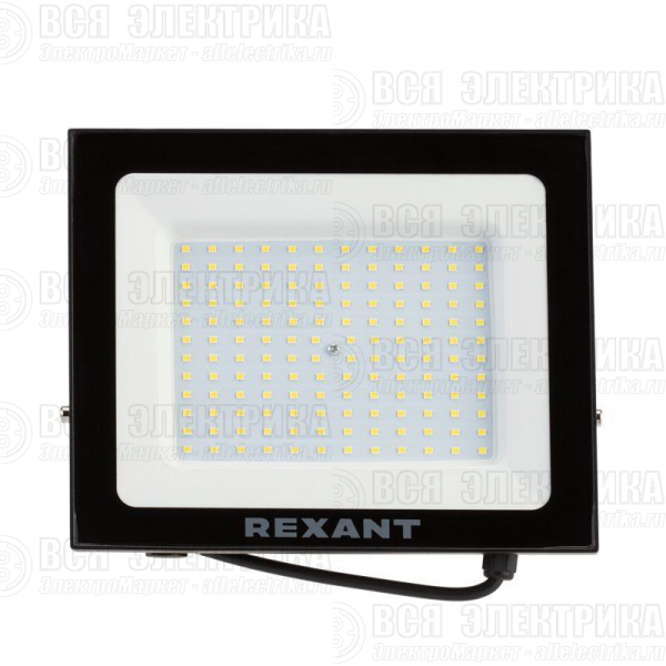 Прожектор светодиодный 150Вт 200-260В IP65 12000лм 6500К хол. бел. Rexant 605-006