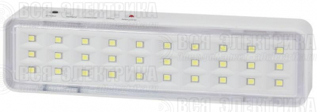 Светильник светодиодный DBA-101-0-20 30LED 5ч IP20 аварийный непостоянный Эра Б0044394