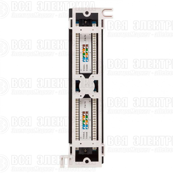 Патч-панель настенная кат.5E UTP неэкранир. 12 портов RJ45 Dual IDC TERACOM PRO EKF TRP-WPP-5EUTP-12