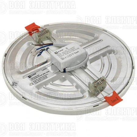 Светильник светодиодный ДВО 1008 14Вт 6500К IP20 встраив. Basic EKF DLL-1008-14-6500
